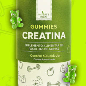 Gummies Creatina - Tratamento de 3 meses