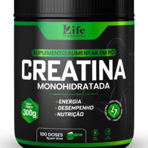 Creatina Monohidratada 100% Pura Life In
